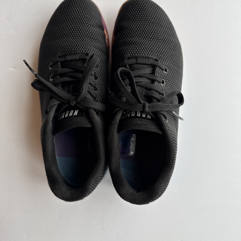 “NOBULL SuperFabric Outwork Trainer Women's Size 8 Black Wild Floral Sunset” - Picture 6 of 13